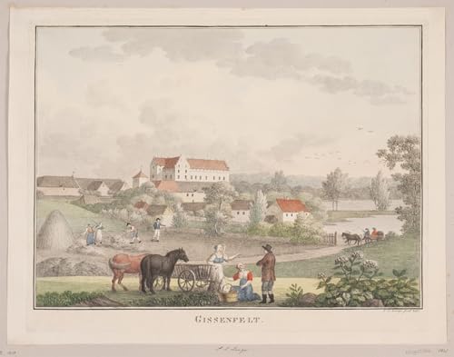 Peintures Gisselfeld Søren L. Lange affiche artistique haut de gamme