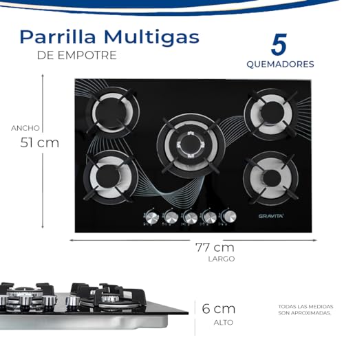 Recopilación de Estufas para Empotrar - los preferidos. 15 Estufas para Empotrar marca GRAVITA (3)