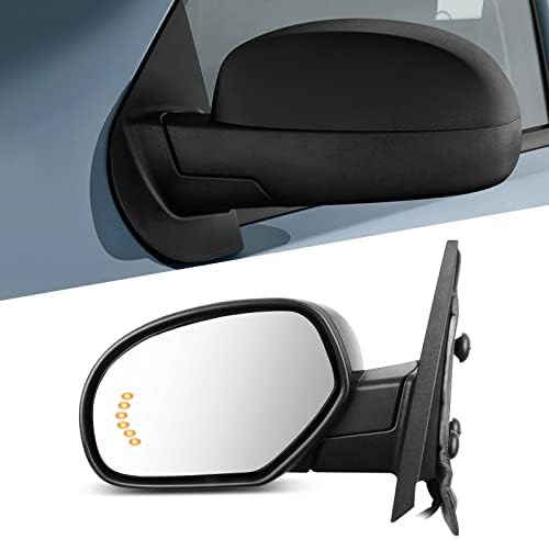 Power Fold Heated Memory Mirror Driver Side – W/ Puddle & Signal – 07-14 Chevy GMC, Brakemotorparts