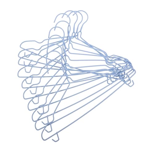 Ciieeo Convenient Hangers 10 Pack Anti-Skid Clothes Hangers Sturdy Material for Closet Clothes Drying No Scratch