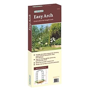 Gardman Extra Brede Boog – Zwart H 240cm x W 140cm x D 37cm Meerkleurig