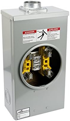 Cooper B-Line 204 MS68 200A, 1P, 4 Jaw, Meter Socket