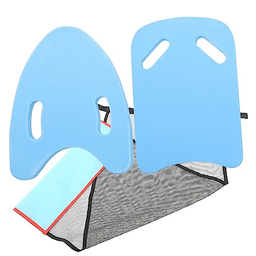 OSOLADY 1 Set Swimming Board Three Piece Set Training Swim Learn Kick Beginner Fin Small Practical Swimming Board Swimming Equipment Convenient Swim Board Sky-Blue