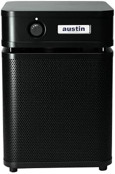 Austin Air HealthMate Plus Junior Air Purifier, Black - Advanced 4- Stage Filtration Air Purifiers For Home with Activated Carbon & Zeolite - Ideal as Air Purifiers for Bedroom, Model A250