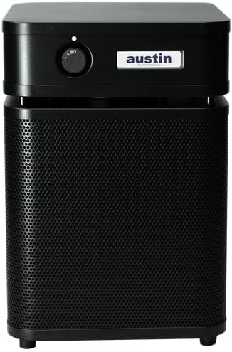 Austin Air HealthMate Plus Junior Air Purifier, Black - Advanced 4- Stage Filtration Air Purifiers For Home with Activated Carbon & Zeolite - Ideal as Air Purifiers for Bedroom, Model A250