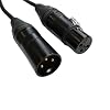 Canare EC05-B/Black XLR Cable, Microphone Cable, Neutolic Connector, Black, 16.4 ft (5 m)