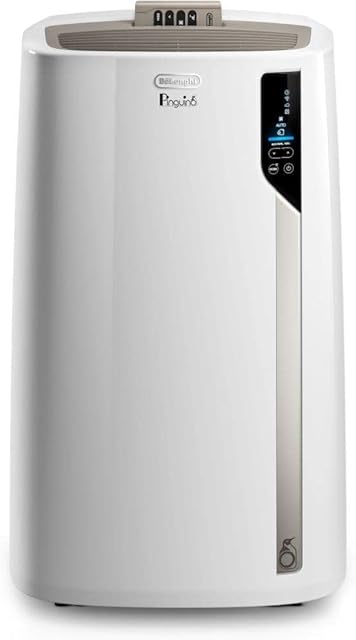 DeLonghi PAC EL110 ERF Bluetooth Wifi Silent Portable Air Conditioner 11,000 BTU 110m3 A Energy Efficient 24hr Timer & Thermostat 0151462012