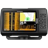 Garmin Striker 7SV with Transducer, 7' GPS Fishfinder with Chirp Traditional, ClearVu and SideVu Scanning Sonar Transducer and Built in Quickdraw Contours Mapping Software, 7 inches (010-01874-00)