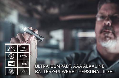 Streamlight 66318 MicroStream 45-Lumen Everyday Carry Pocket Flashlight with AAA Alkaline Battery, Black by Streamlight - Image 6