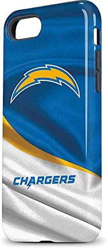 Skinit Pro Phone Case Compatible with iPhone 7 - Officially Licensed NFL Los Angeles Chargers Design