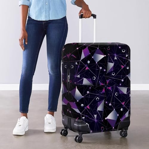 Suitcase Cover - Fashion Luggage Covers with Stylish Prints Anti-Scratch Design Lightweight Sturdy for Airplane Checked Bags Fashion Prints3