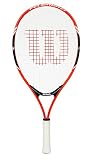 Calidad y peso ligero. M D Trading Wilson Federer Junior 19,21,23,25,26 - Raqueta de Tenis, Tamaño 53 cm