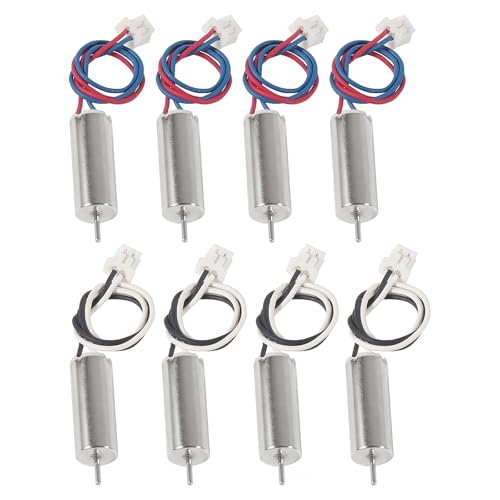 XIITIA 8�� 615/6x15mm ���[�^�[ 19000KV ��펯�ȏ����� Whoop �h���[���t���[�� �u���b�V���h���[�^�[ 4CW 4CCW �R�A���X���[�^�[ JST-1.25�R�l�N�^�[�t�� ���f���q��@/UAV/�N�A�b�h�R�v�^�[/��������̍q