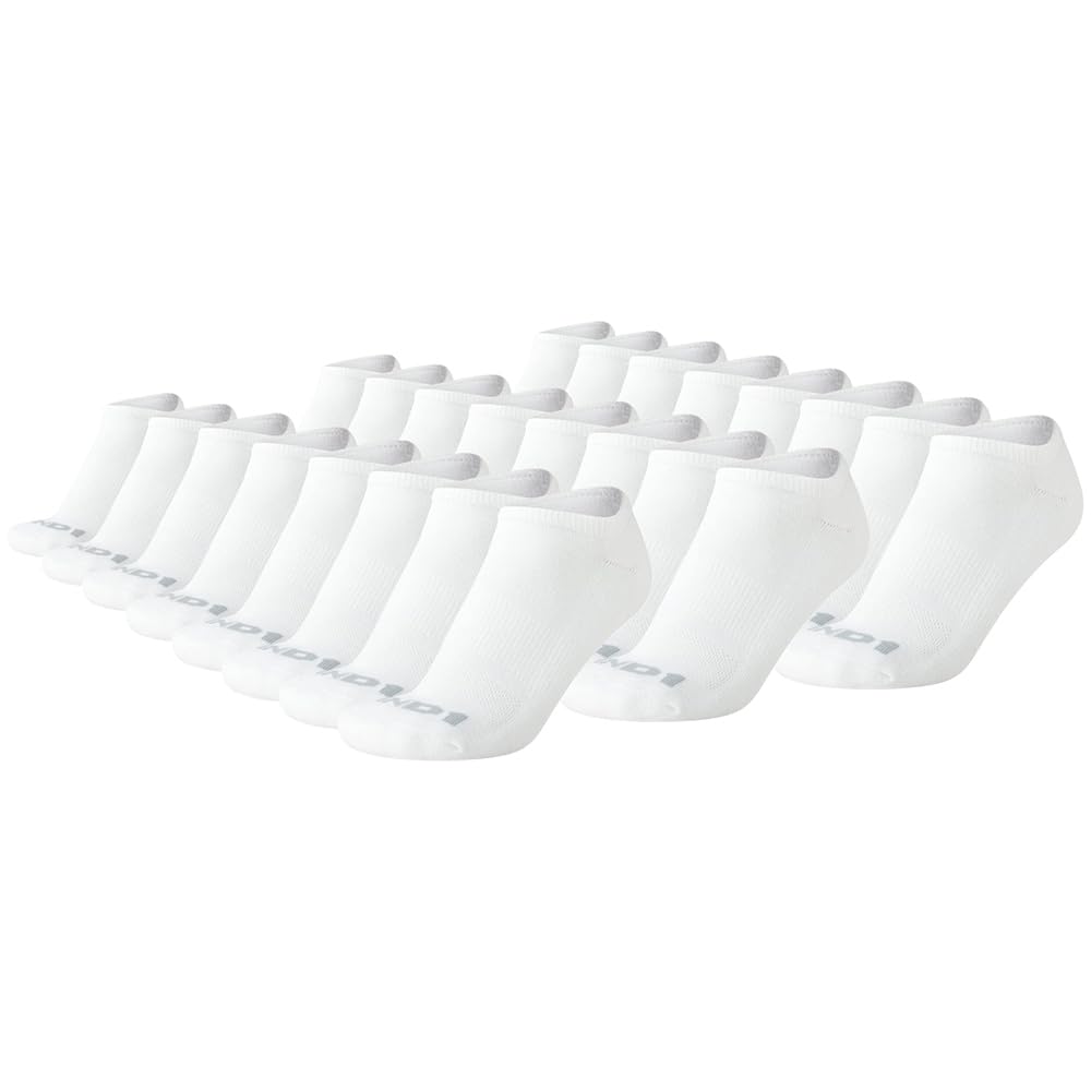 AND1 Sportsocken für Herren, gepolstert, bequem, 24 Stück