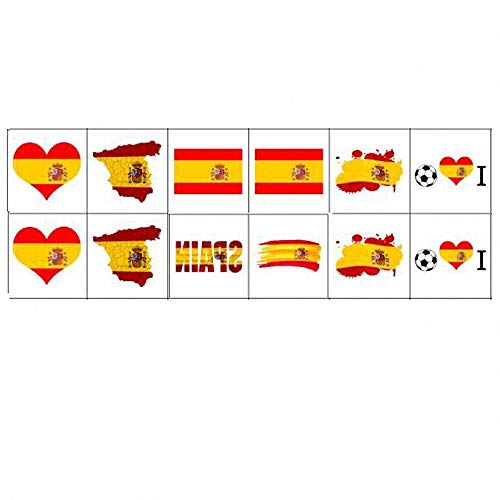 Tatuajes de la bandera nacional, Tatuajes temporales de la Copa del Mundo,...