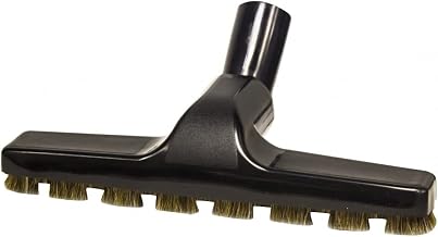 VPC Vacuum Hard Floor Vacuum Brush Attachment with Natural Bristles | 10-Inch, 1 1/4 inch (32mm) Inner Diameter | Designed to Fit All Brands (Black)
