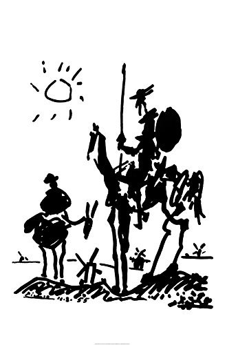 Poster Revolution Don Quixote, c.1955 Art Poster Print by Pablo Picasso, 23x35