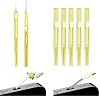 Mini removedor de polvo antiobstrucción para altavoz y receptor de iPhone 17 Pro Max, mini cepillos multifuncionales para audífonos, tablet, computadora, cámara 2