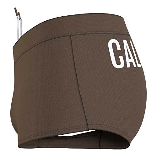 Calvin Klein Herren Boxershorts Trunk mit Stretch, Grün (Brown Olive), S – Ansicht 5