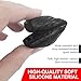 Key Fob Case Cover Compatible for Audi A4 Q5 Q7 S4 S5 TT RS TTS Accessories 2018-2025 Key Shell Holder Chain Ring Protector Carbon Fiber Texture