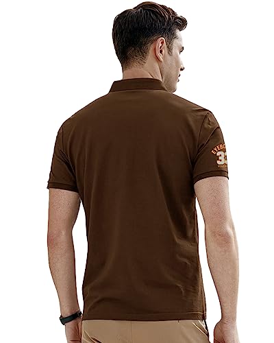 Image of Men's Regular Fit Solid Polo T Shirt |Half Sleeves Collar Tshirts for Men| Casual Tshirt