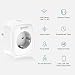 Gosund Enchufe Inteligente Wifi, Monitor de Energía, Control Remoto Desde Télefono ios/Android,...