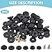 48Pcs Outdoor Faucet Repair Kit, Flat and Beveled Rubber Faucet Washers for Repairing Leaks, Hose Bib Repair Kit
