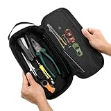 Pratique à transporter : ce petit sac à outils avec fermeture éclair offre un rangement mobile flexible, permettant aux utilisateurs d'organiser et d'accéder facilement aux outils, ce qui améliore la productivité lors de travaux manuels ou de réparations à la maison ou sur les chantiers