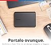TOSHIBA Canvio Basics HDTB510XK3AA - Hard disk esterno portatile USB 3.0, 1 TB, colore: Nero
