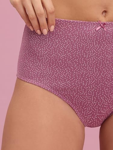 Image of NYKD (NYP104 Assorted Breathable Cotton Panty Set for Women (Pack of 3) | High Rise & Full Coverage Brief with Anti Odor Properties | Super Soft & Concealed Elastic for All Day Comfort