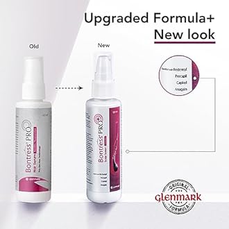 Bontress PRO+ Scalp Serum Fortified with 3% Redensyl, 3% Anagain, 4% Capixyl, 3% Procapil | Hair Serum for Hair Growth & Hair Fall 60ml (Pack of 2)
