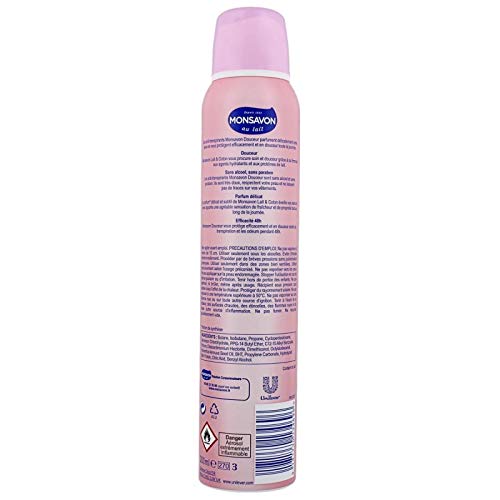 Lot De 2 Déodorants Monsavon Au Lait - Roll-on Sans Alcool, Parfum Fleur De Coton - Neufs