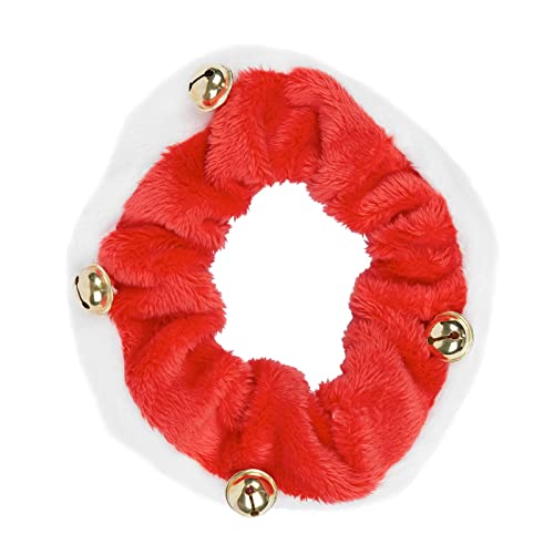 Valuckee Adorable Christmas Costumes For Cat, Santa Hats And Collar With Jingle Bells For Pets, Adjustable Xmas Outfit Suit Clothes Set For Pet Cat Puppy Dog, Xmas Gift Present #TOP3