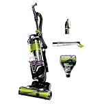 BISSELL Pet Hair Eraser Turbo 2454F | Bagless Upright Vacuum with Tangle-Free Brush Roll, Powerful Pet Hair Pickup with TurboBrush Tool & LED-Lit Crevice Tool