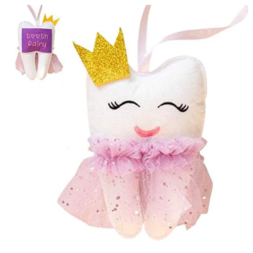 NESTED CHICK Tooth Fairy Pillow for Girls | Tooth Pillow for Tooth Fairy for Girls | Tooth Fairy Gifts for Girls | Toothfairy Pillow for Girls | Tooth Fairy Bag | Tooth Fairy Pouch