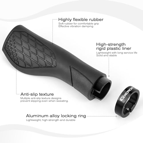 GXCROR Dual-Density Silicone Grips
