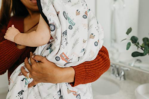 Image of Copper Pearl Hooded Bath Towels Premium Knit /Terry Cloth Baby Towels with Hood, Pockets, and Cool Designs - Great to Gift and Make Bath Time Fun - Baby Bath Towel, Jo