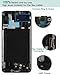 Incell for Samsung Galaxy A70 Screen Replacement for Samsung A70 LCD for Samsung A70 Display for Samsung A70 Digitizer SM-A705W SM-A705FN Touch Screen Assembly Repair Parts Black with Frame