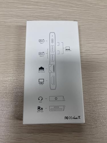 Surface Pro 11 USB Hub, Surface Pro 9 Hub Docking Station with 4K HDMI, USB-C Thunderbolt 4 (8K Video+Data+ PD), 100M RJ45, 2 USB 3.0, SD/TF Card Slot, 3.5mm, Design for Surface 11/10/9/X - Image 11