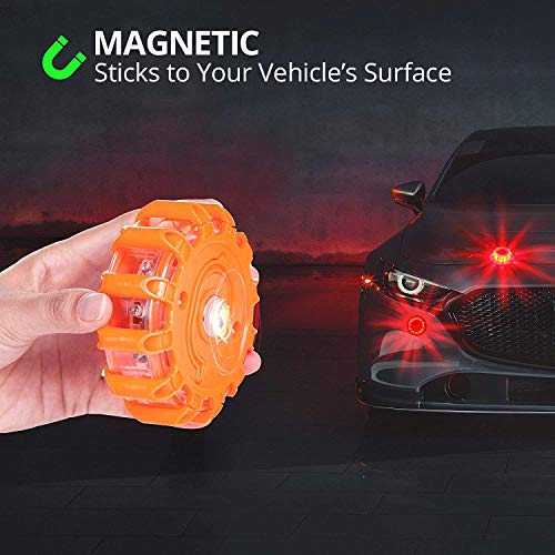 image for INCLAKE LED Road Safety Flares lights, Emergency Lights for Roadside S