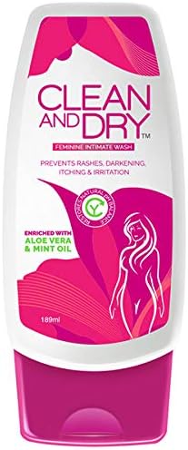 Clean and Dry Daily Intimate Wash For Women (Pack Of 1) 189ml