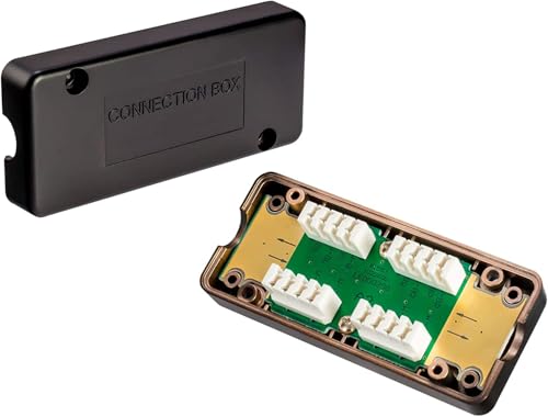 Techly Professional 621093 Box Per Connessioni Di Rete Cat.7 Scatola Di Connessione Nero