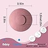 Nepia 30 Pcs Pink CGM Sensor Patches | Waterproof Adhesive for Dexcom G7/Libre1 2 3/Enlite | 14 Days Long-Lasting Protection | Sweatproof Sensor Covers with Comfortable Fit for Active Lifestyle