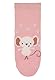 Sterntaler Baby Unisex Baby Socken Glitzer Flitzer SUN Maus - Socken Baby, Babysöckchen, Babysocken - mit Maus Motiv - zartrosa, 18