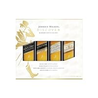 Johnnie Walker 2020 Discover Gift Pack Whisky 50 ml (Pack of 4)