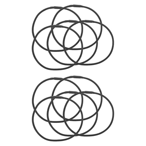 FRCOLOR Supporti per Microfono Ammortizzatori Elastici 10 Pezzi in Gomma Durevole Installazione Veloce e Riduzione Rumore per Microfono a Condensatore da Scrivania