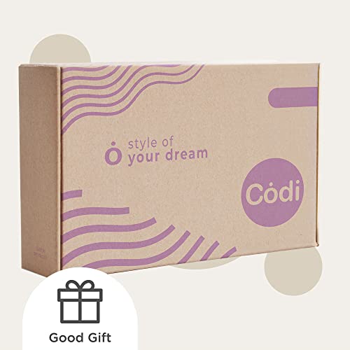 Codi Cream White And Gold Comforter Set For Full/Queen Size Bed, Cute Metallic Ivory Bed Sets, 4 Piece (2 Matching Shams + 1 Decorative Pillow) #TOP6