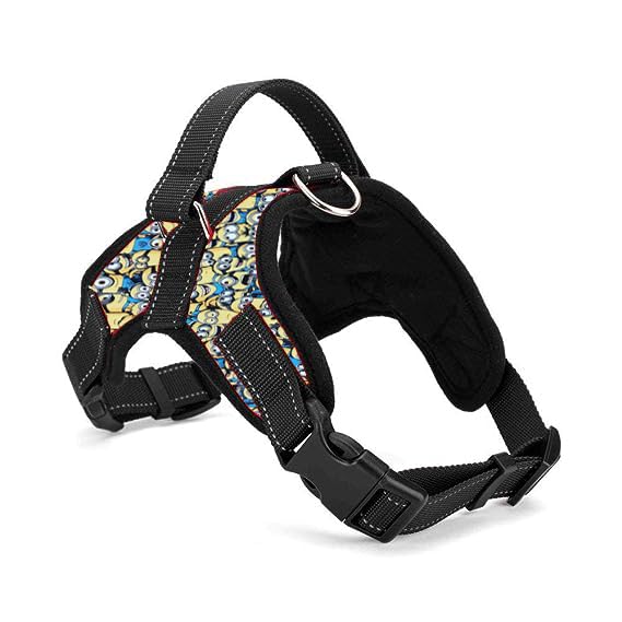 The Pets Popular Star Body Belt Adjustable and Reflective Comfortable Harness with Rope (Small, Minions) (B0D35WG58K) Amazon Price History, Amazon Price Tracker