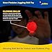 pindaloo Original Led Light Neon Skill Game with 2 Balls- Gifts for Kids and Adults Indoor & Outdoor Games, Girls, & Teens - Gift Ideas, Fun Stuff, Develops Motor & Juggling Skills (Neon)