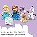 LEGO DUPLO Disney Anna and Elsa’s Frozen Castle Party - Toddler Toy for Girls and Boys 2+ - Building Blocks for Pretend Play and Sensory Development - Preschool Learning Gift for Kids - 10455